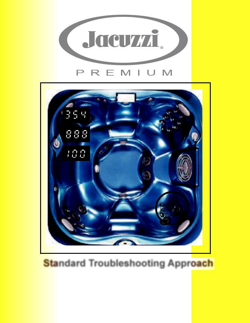 Jacuzzi j315, J - 335, J - 325, J-300, J-345 User Manual