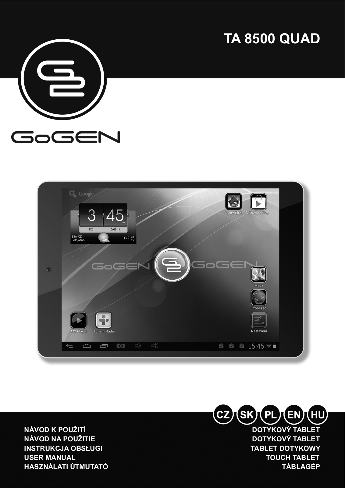 GoGen TA 8500 User Manual