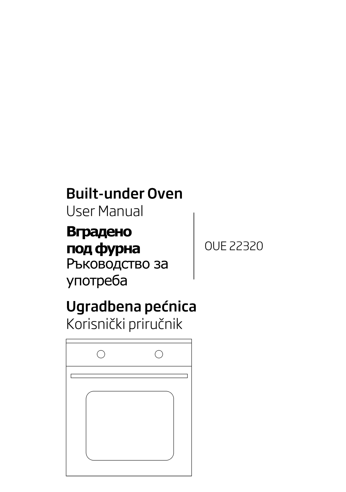 Beko OUE22320 User manual