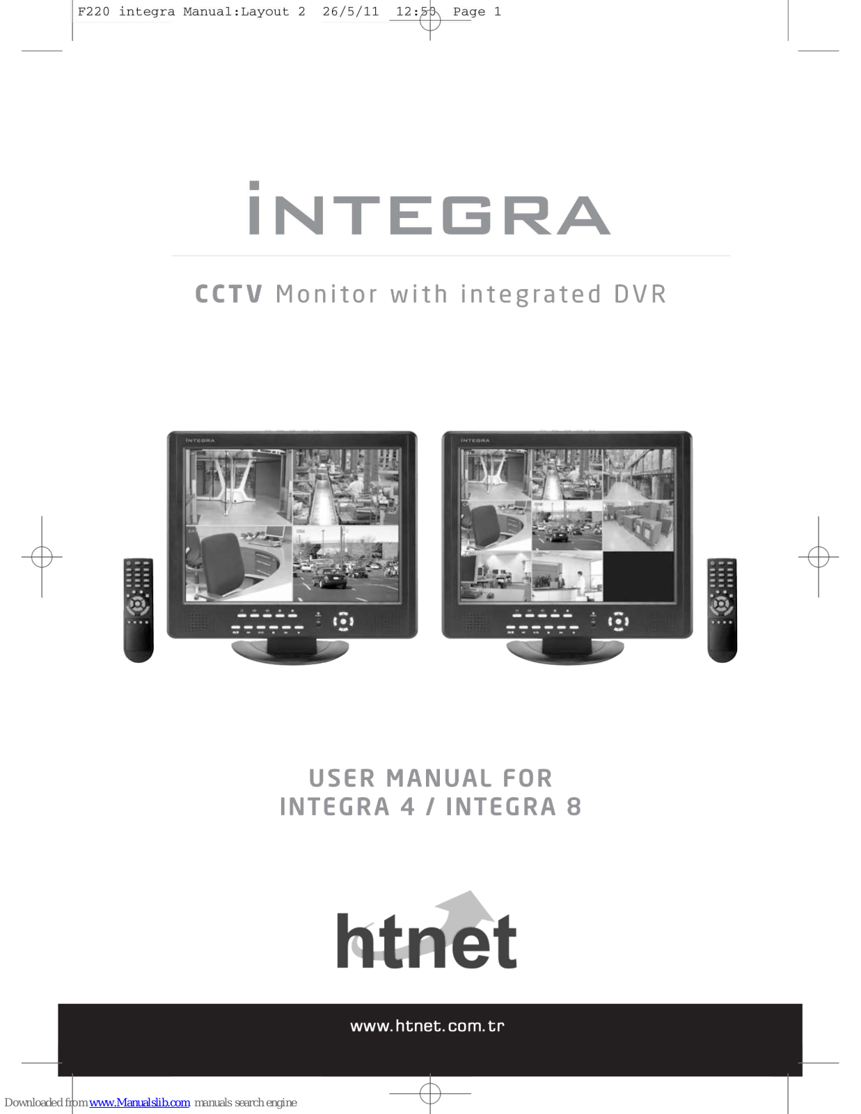 Htnet Integra 8, Integra 4 User Manual - ManualMachine.com