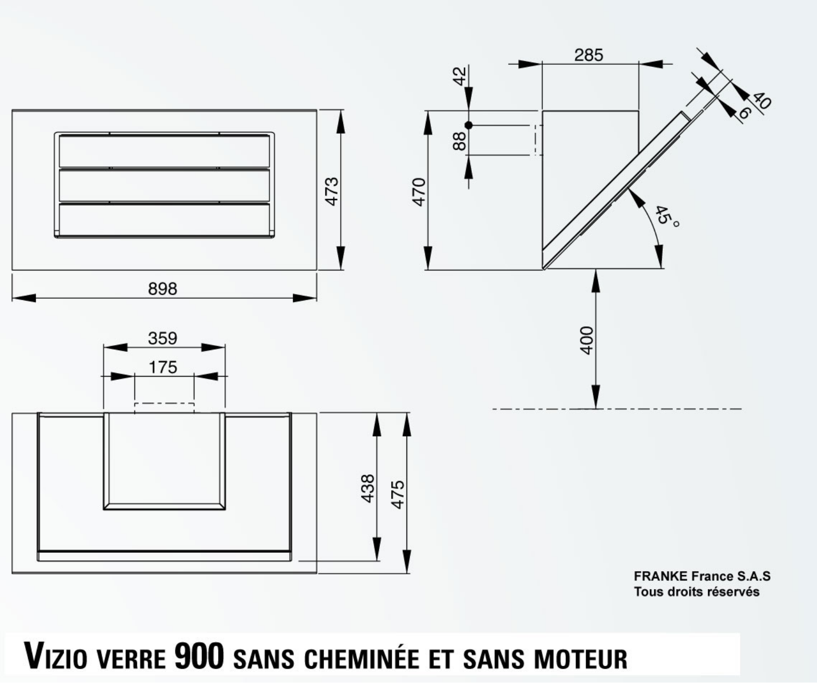 ROBLIN VERRE 900 User Manual