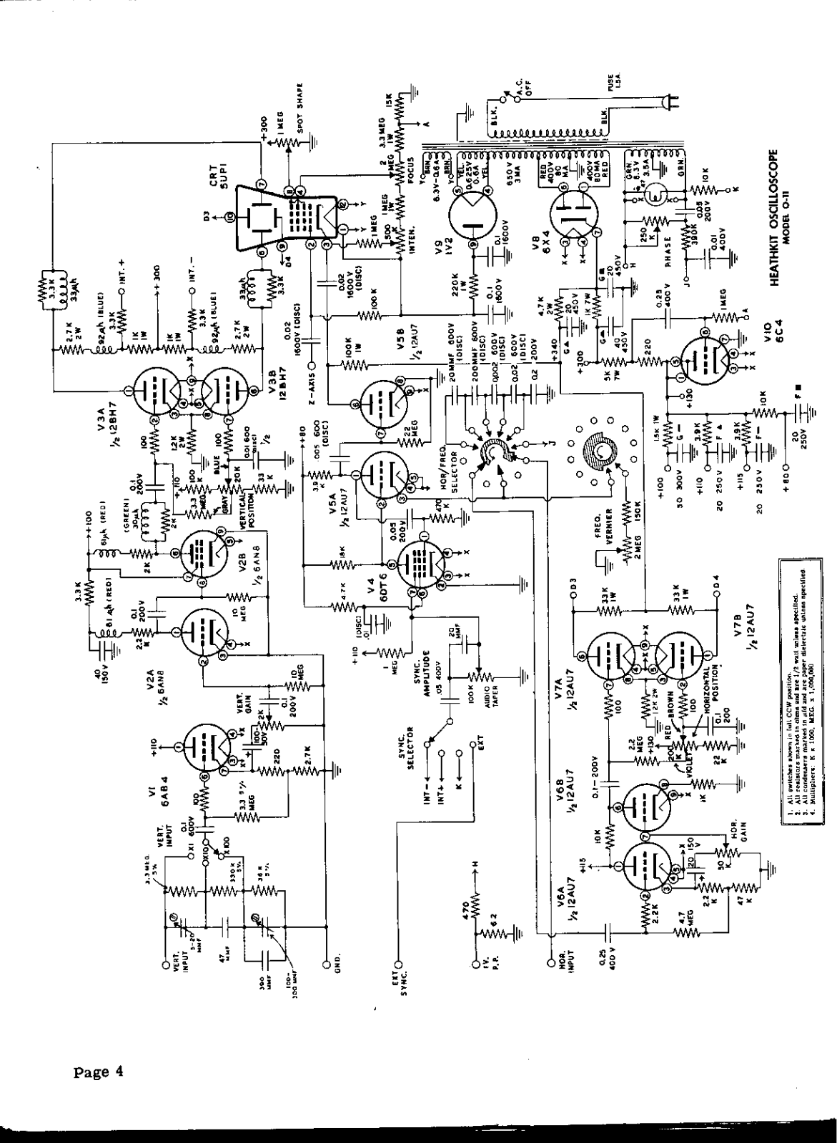 Heath Company O-11 Service manual