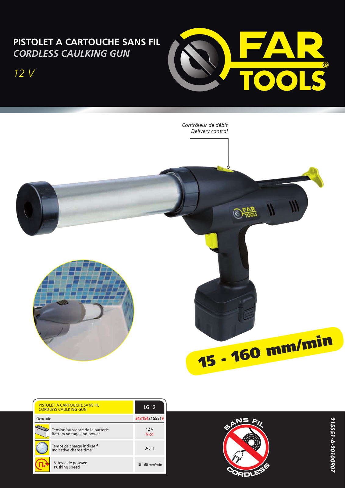 FARTOOLS LG12 User Manual