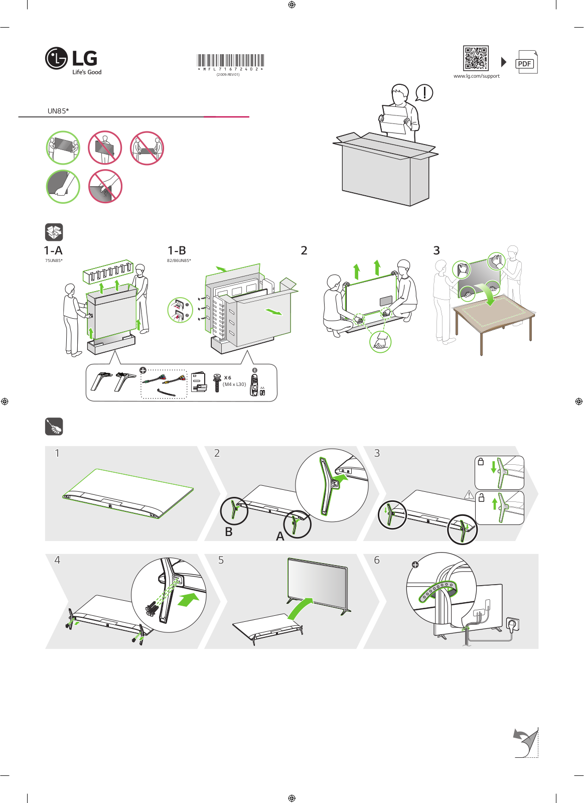 LG 55NANO906NA Quick Setup Guide