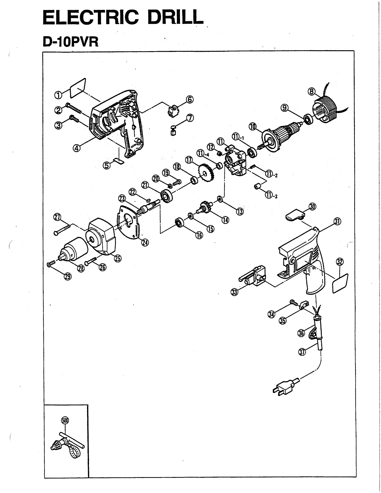 Ryobi D10PVR User Manual