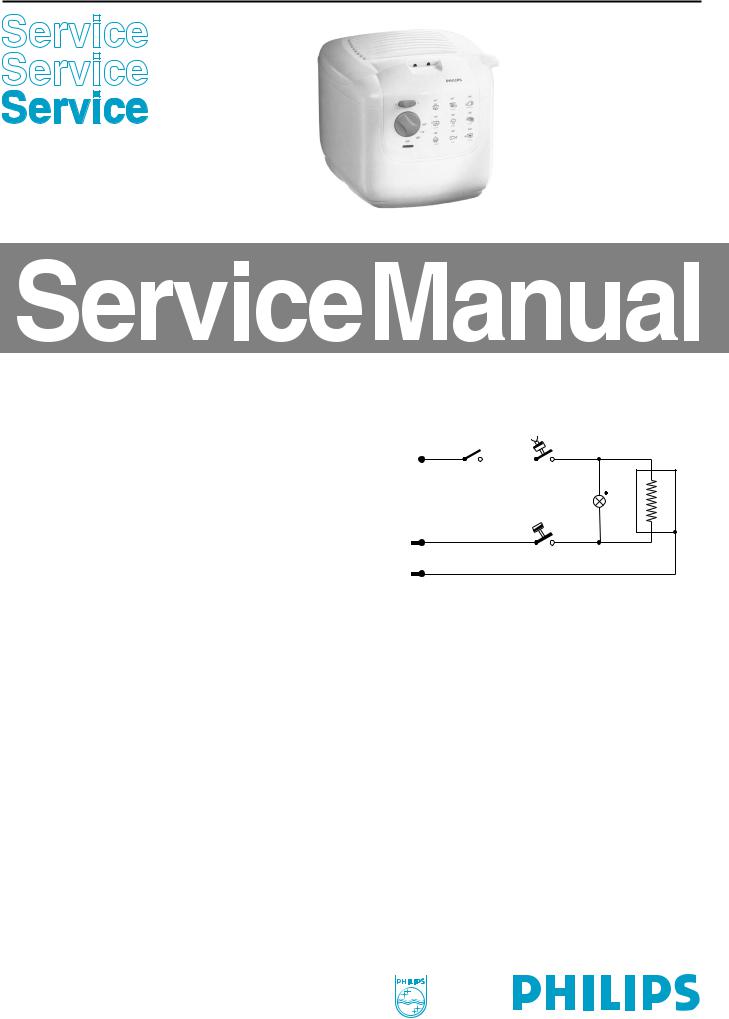 Philips HD4220-A, HD4219-A Service Manual