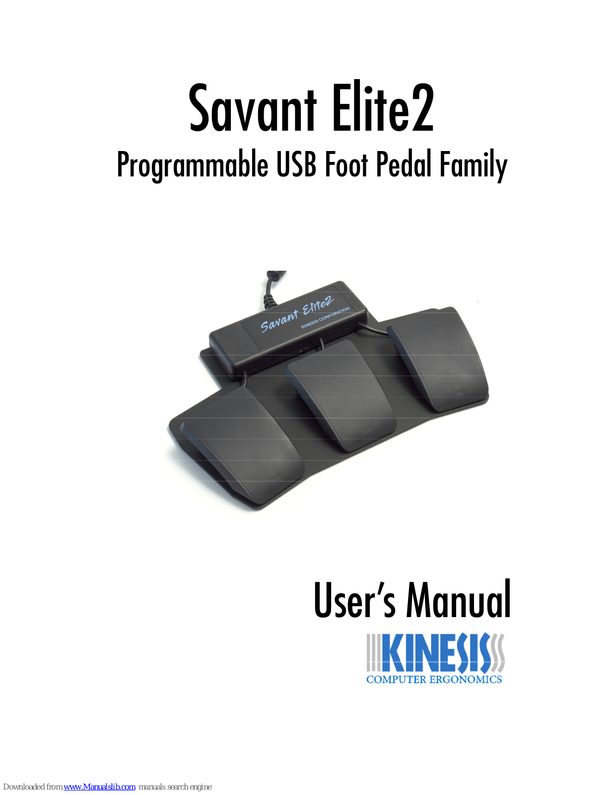 Kinesis Savant Elite2 User Manual