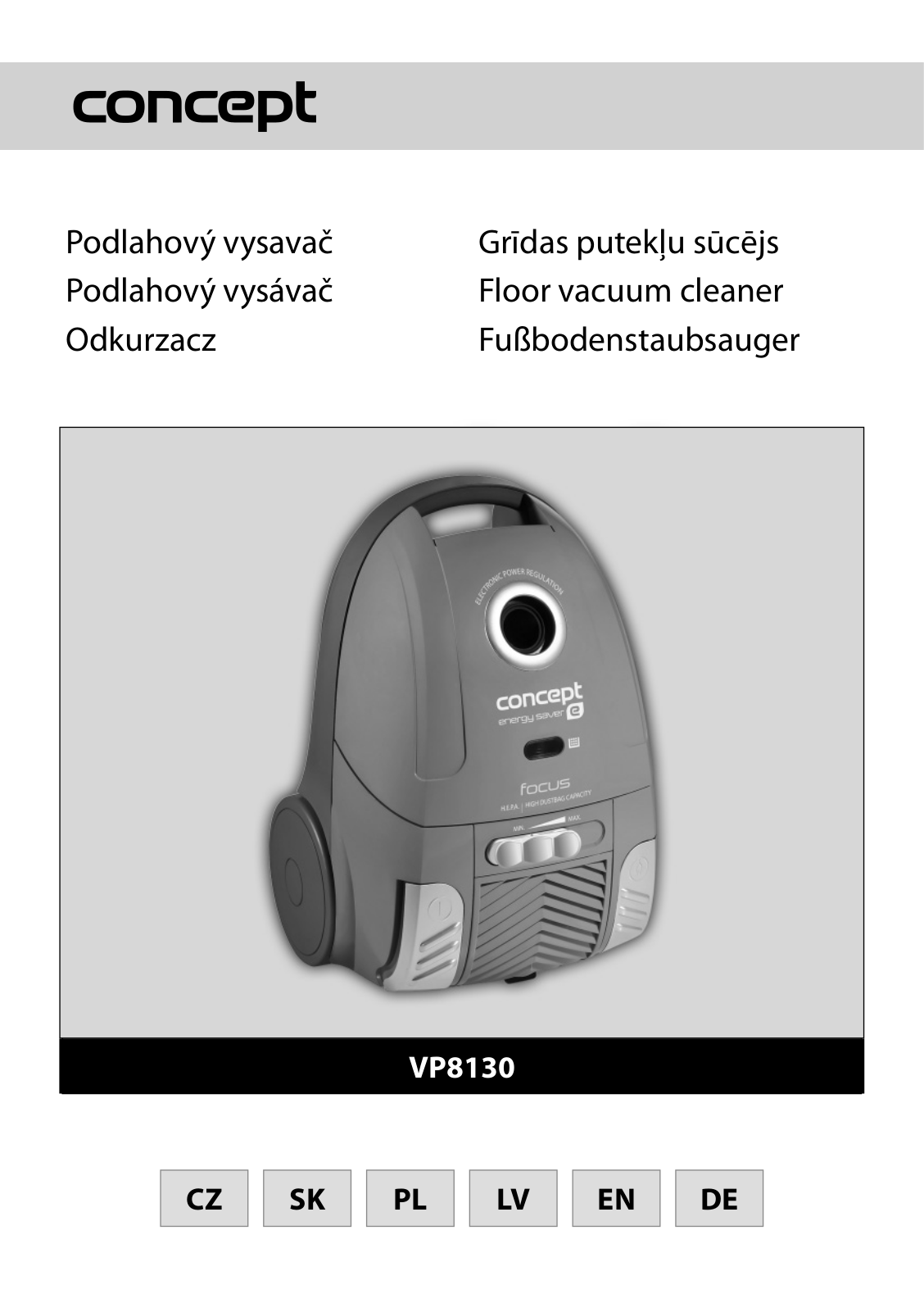 Concept VP-8130n User Manual