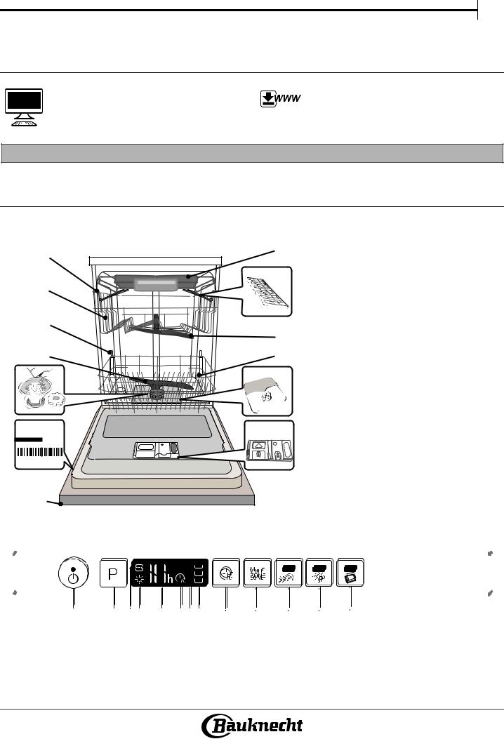 BAUKNECHT BCIO 3T344 DEL Daily Reference Guide