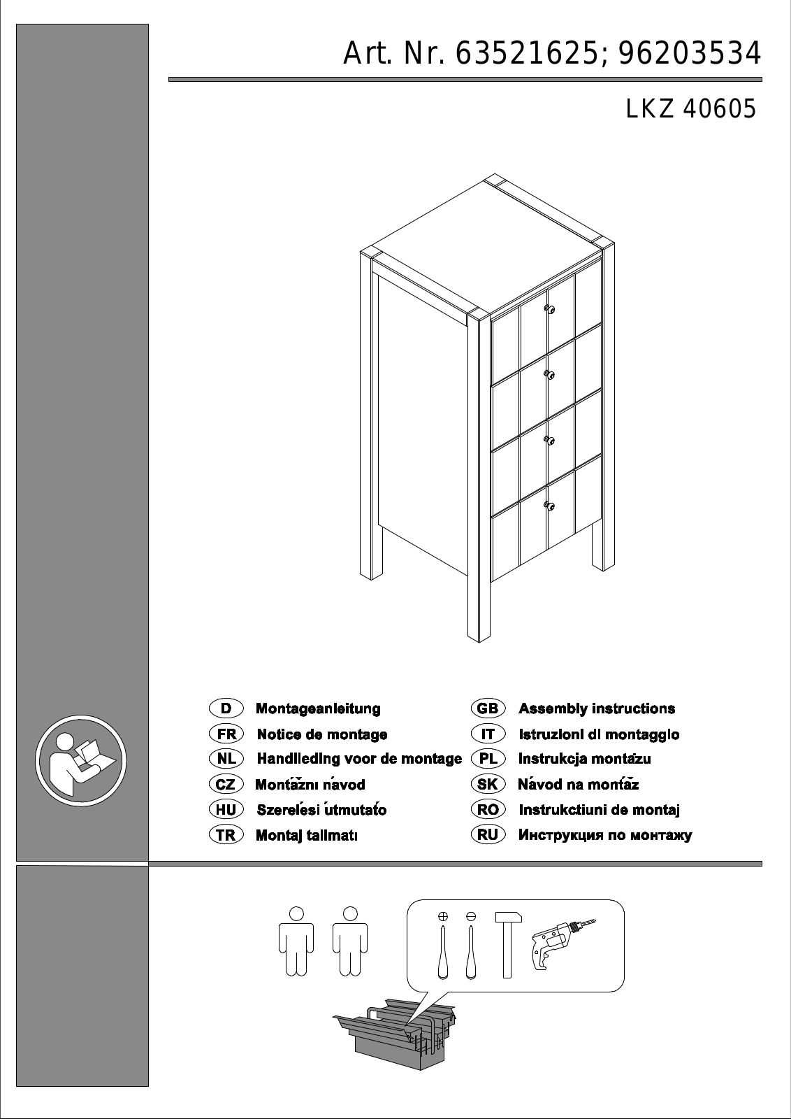 Home affaire Tina Assembly instructions