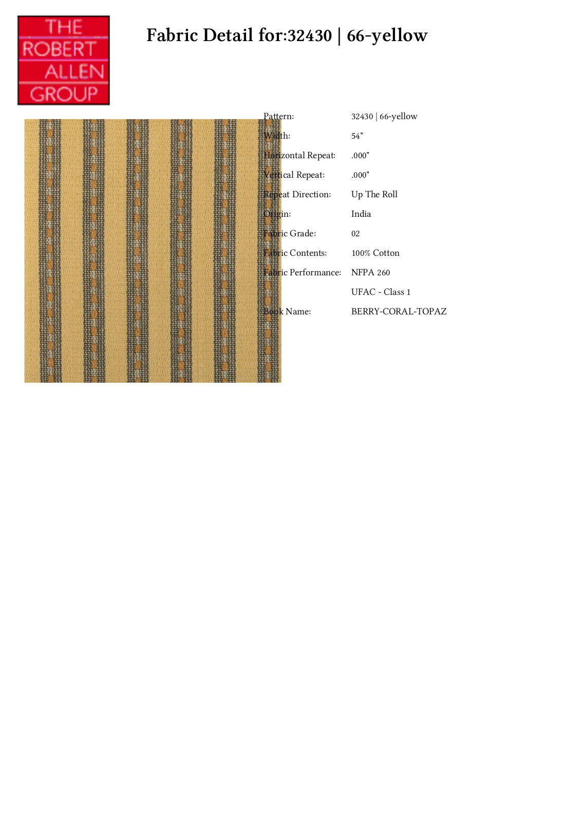 Duralee CRAL5452 Specifications - ManualMachine.com