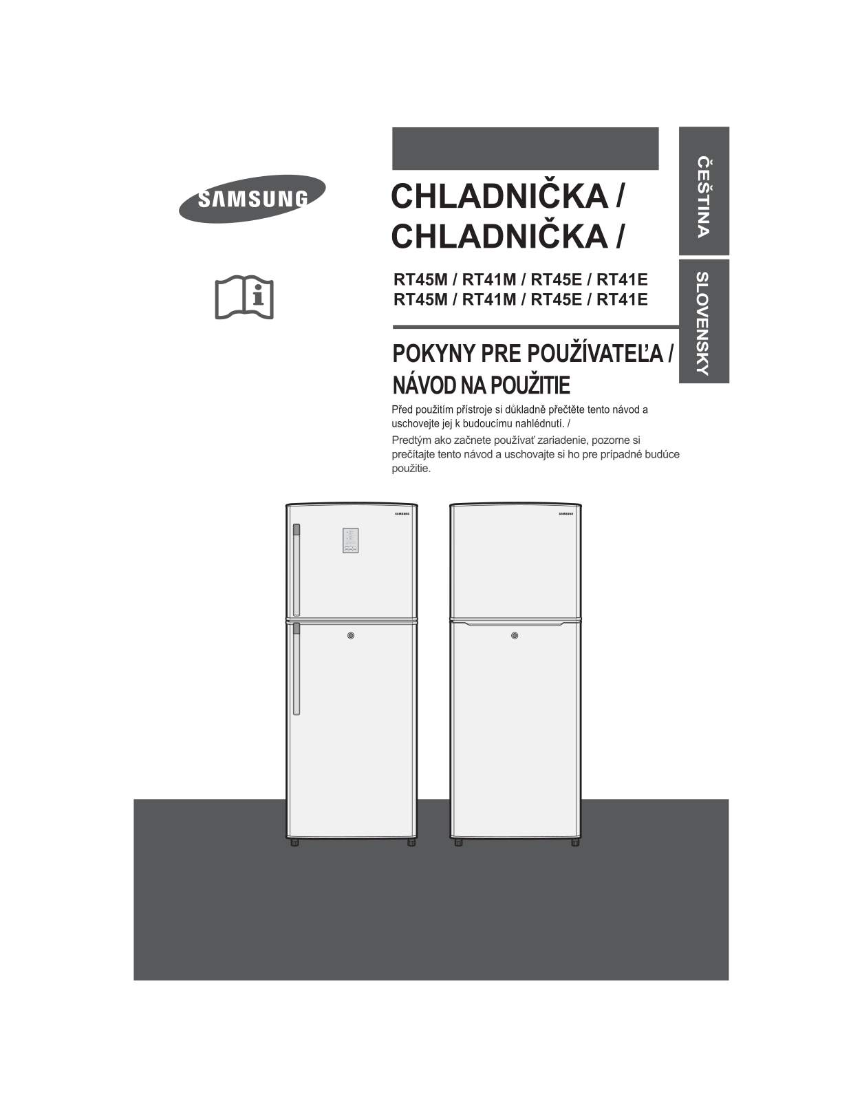 Samsung RT45MASM User Manual