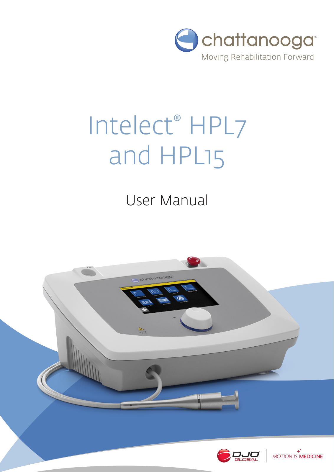 Chattanooga Intelect HPL7, Intelect HPL15 User Manual