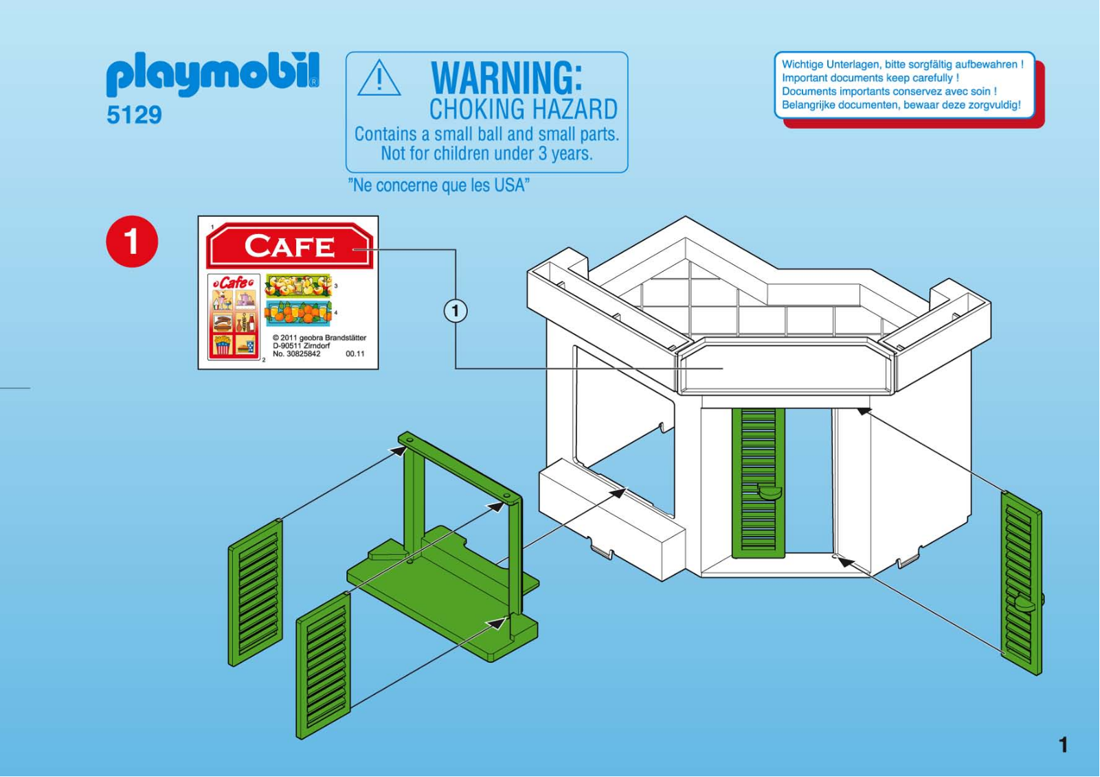 Playmobil 5129 Instructions