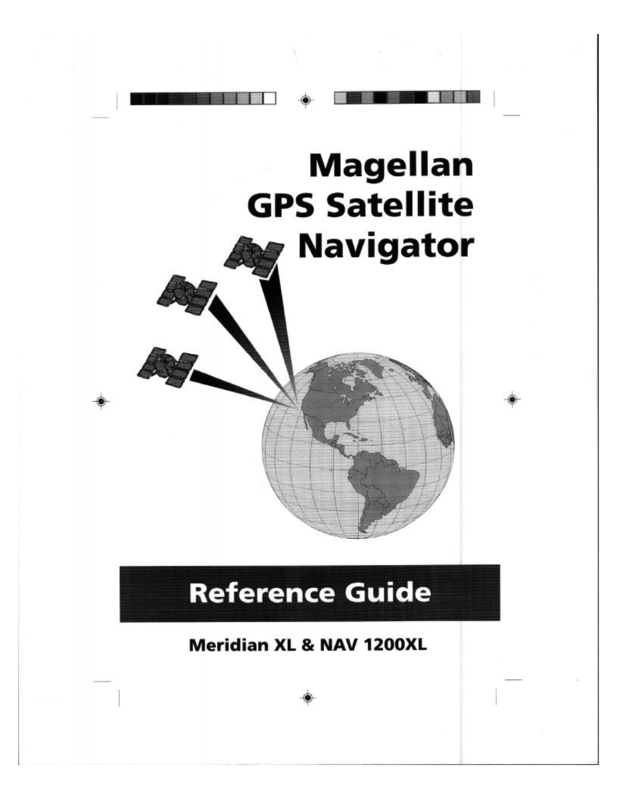 Magellan GPS Meridian XL, 1200XL User Manual