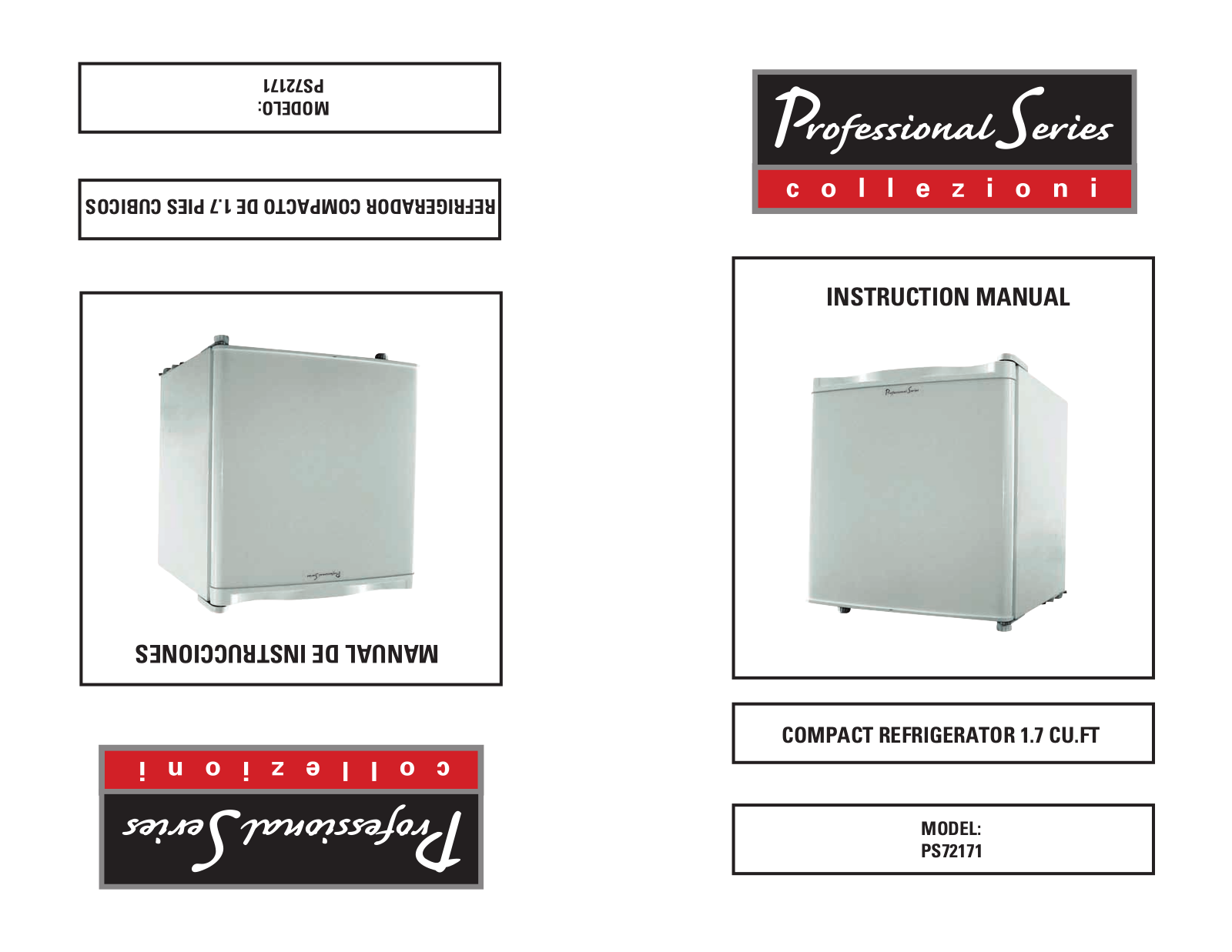 Professional Series PS72171 User Manual