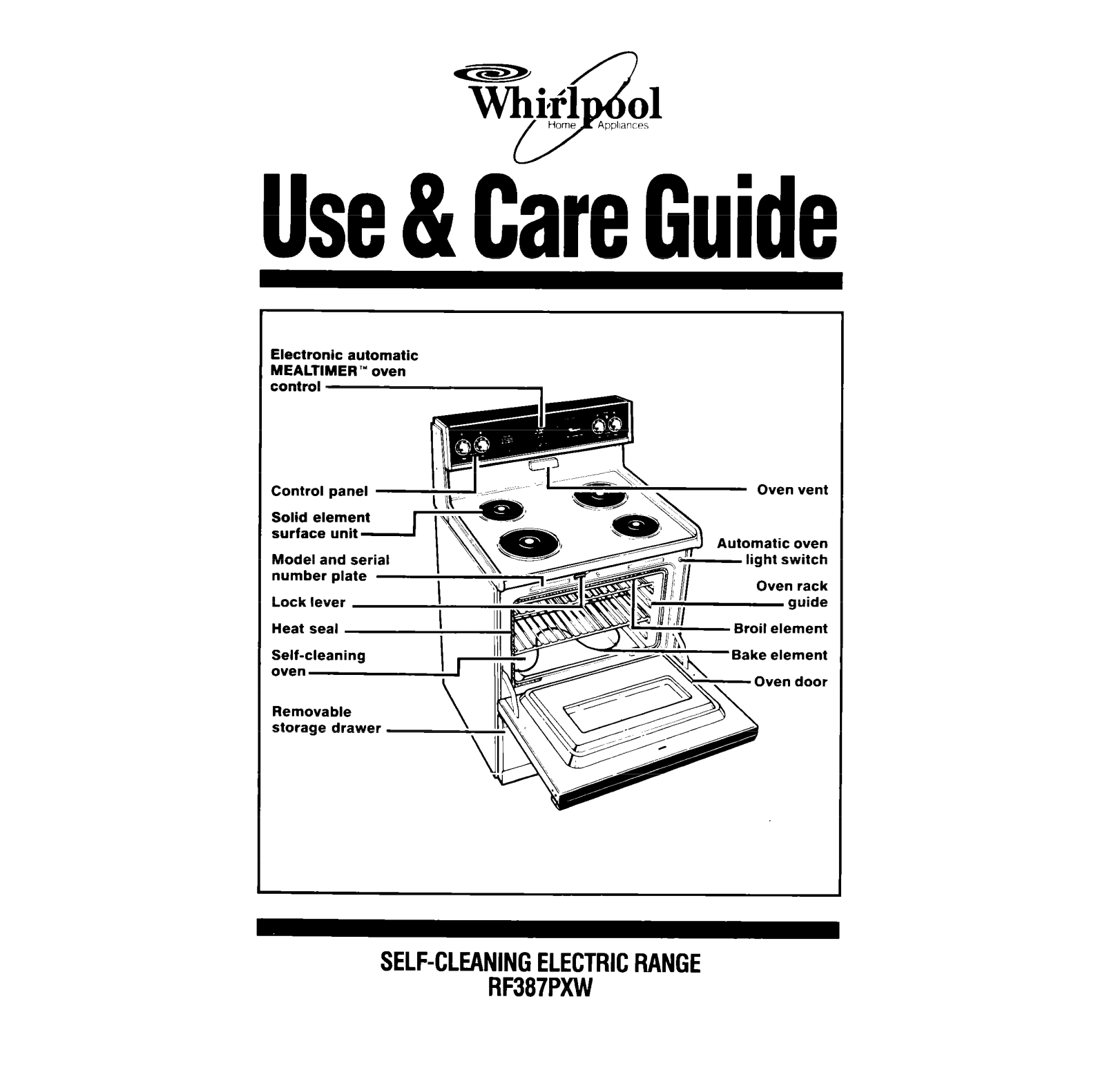 Whirlpool RF387PXW User Manual - ManualMachine.com