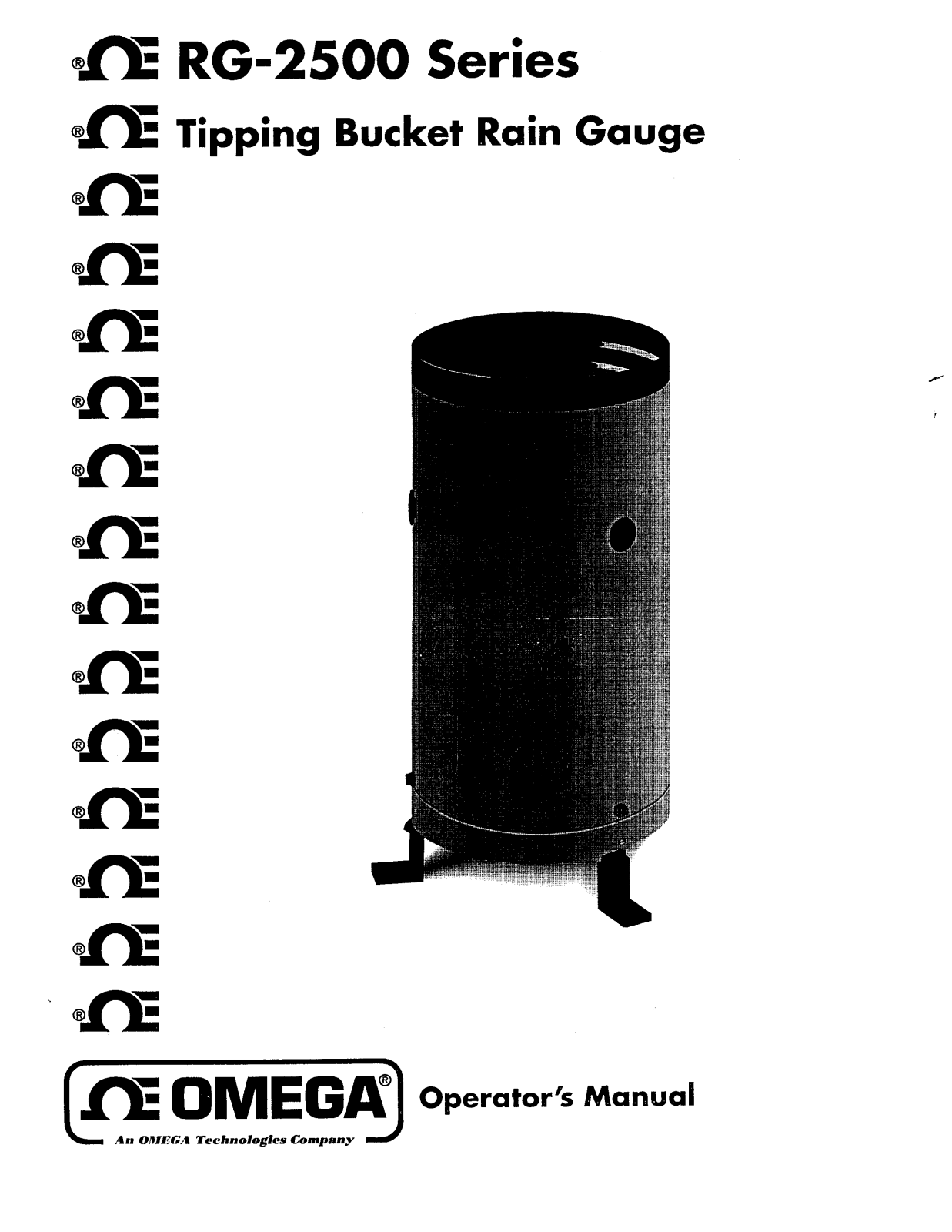 Omega RG-2500 User Manual - ManualMachine.com