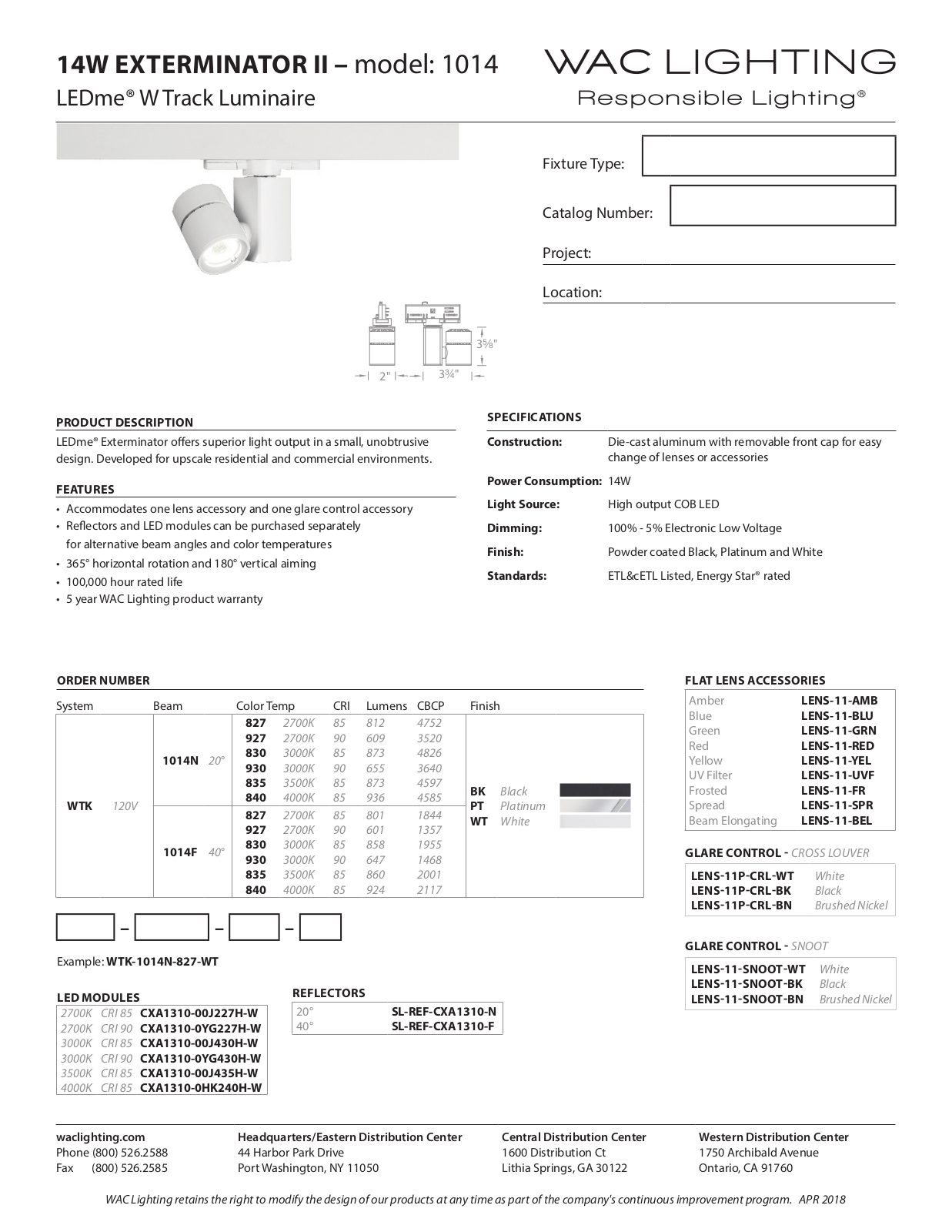 WAC Lighting WAC8716 Specifications - ManualMachine.com