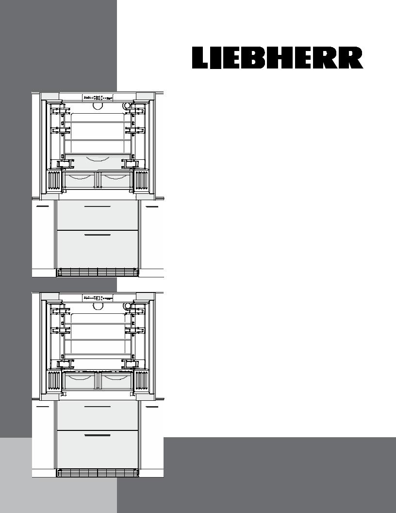 Liebherr HCB2082 Installation Manual