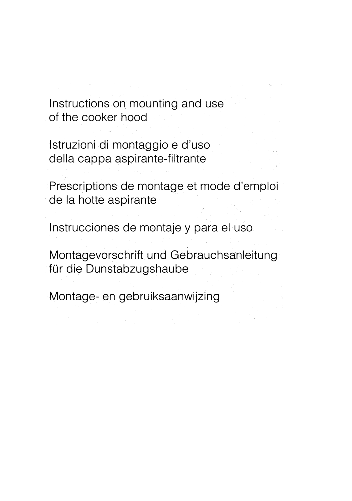 Rosières RG613 User Manual