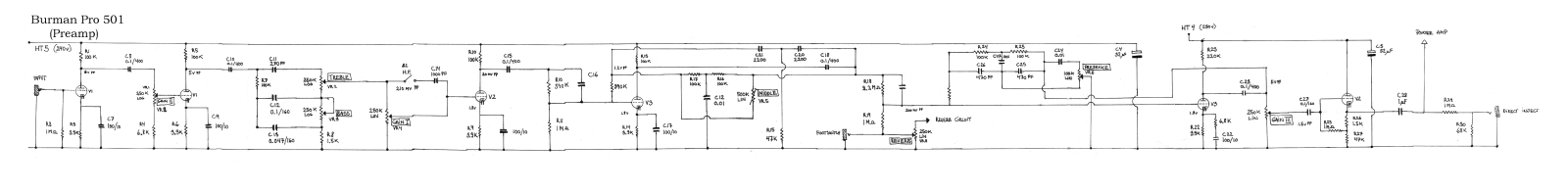 Burman pro 501 schematic - ManualMachine.com