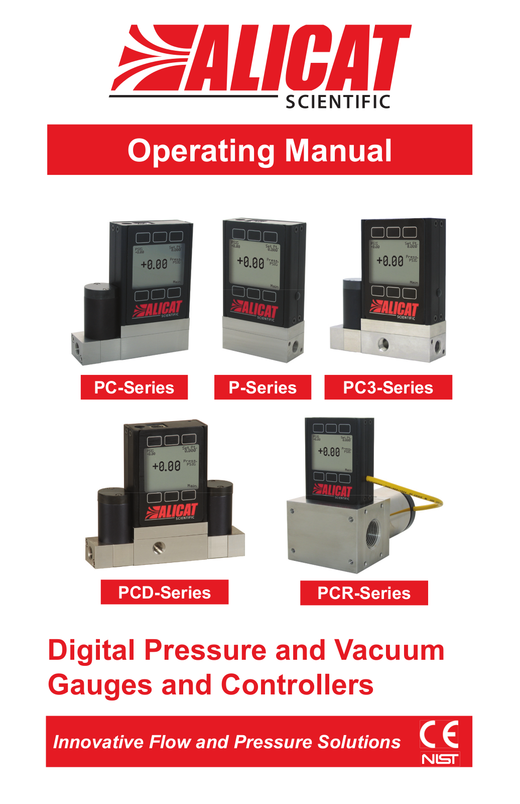 Alicat P Series Pressure Gauge User Manual