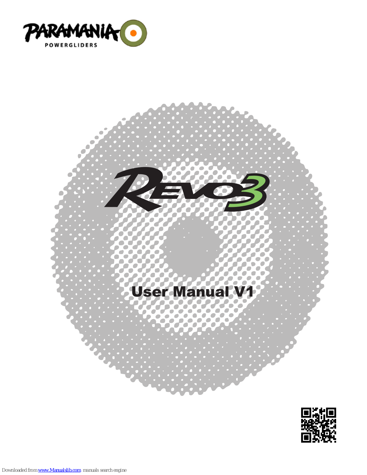 Paramania Revo3 User Manual - ManualMachine.com
