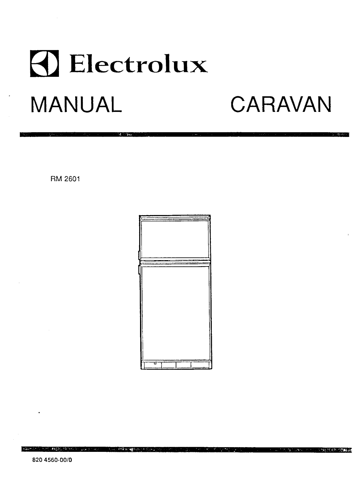 AEG RM2601 User Manual