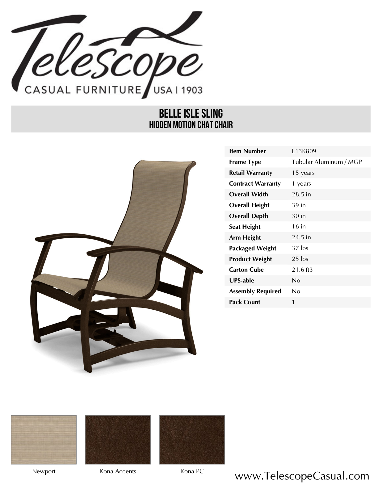 Union Rustic SBHV1219 Specifications - ManualMachine.com