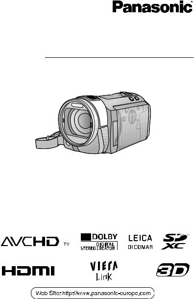 Panasonic HDC-SD800 User Manual