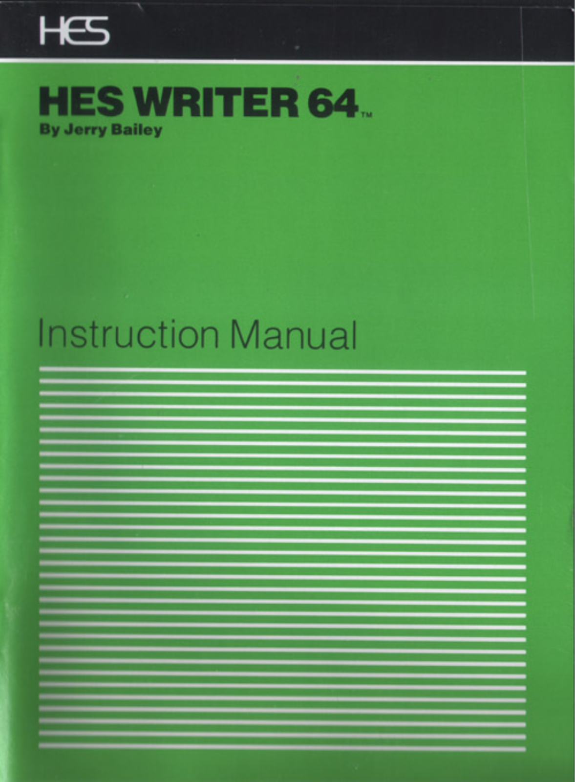 HesWare HES Writer 64 (1982) User guide - ManualMachine.com