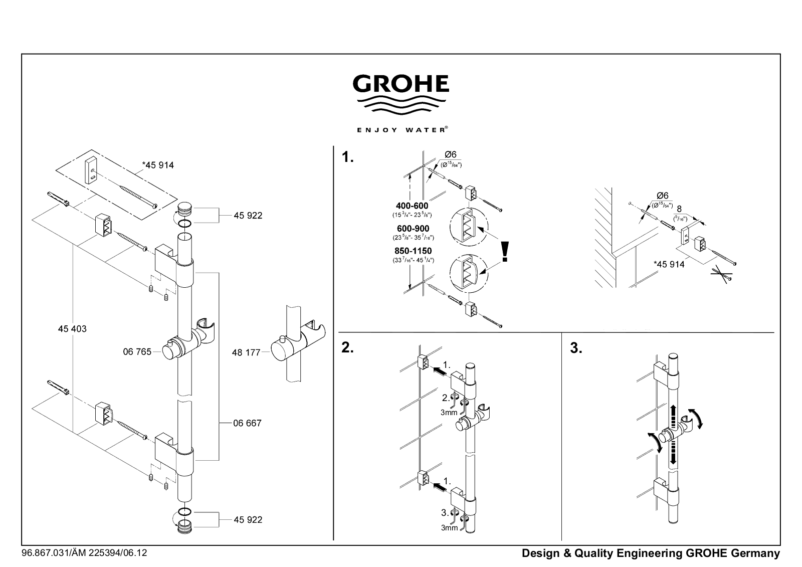 GROHE Relexa 28797000 User Manual