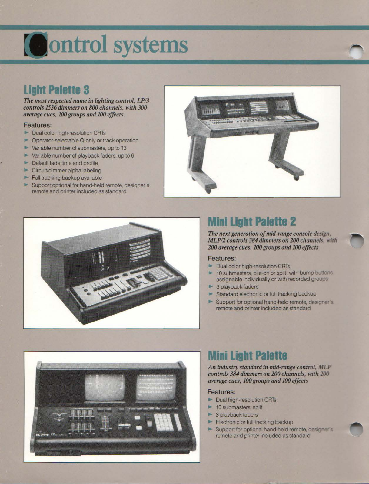 Strand Control Systems Brochure - ManualMachine.com