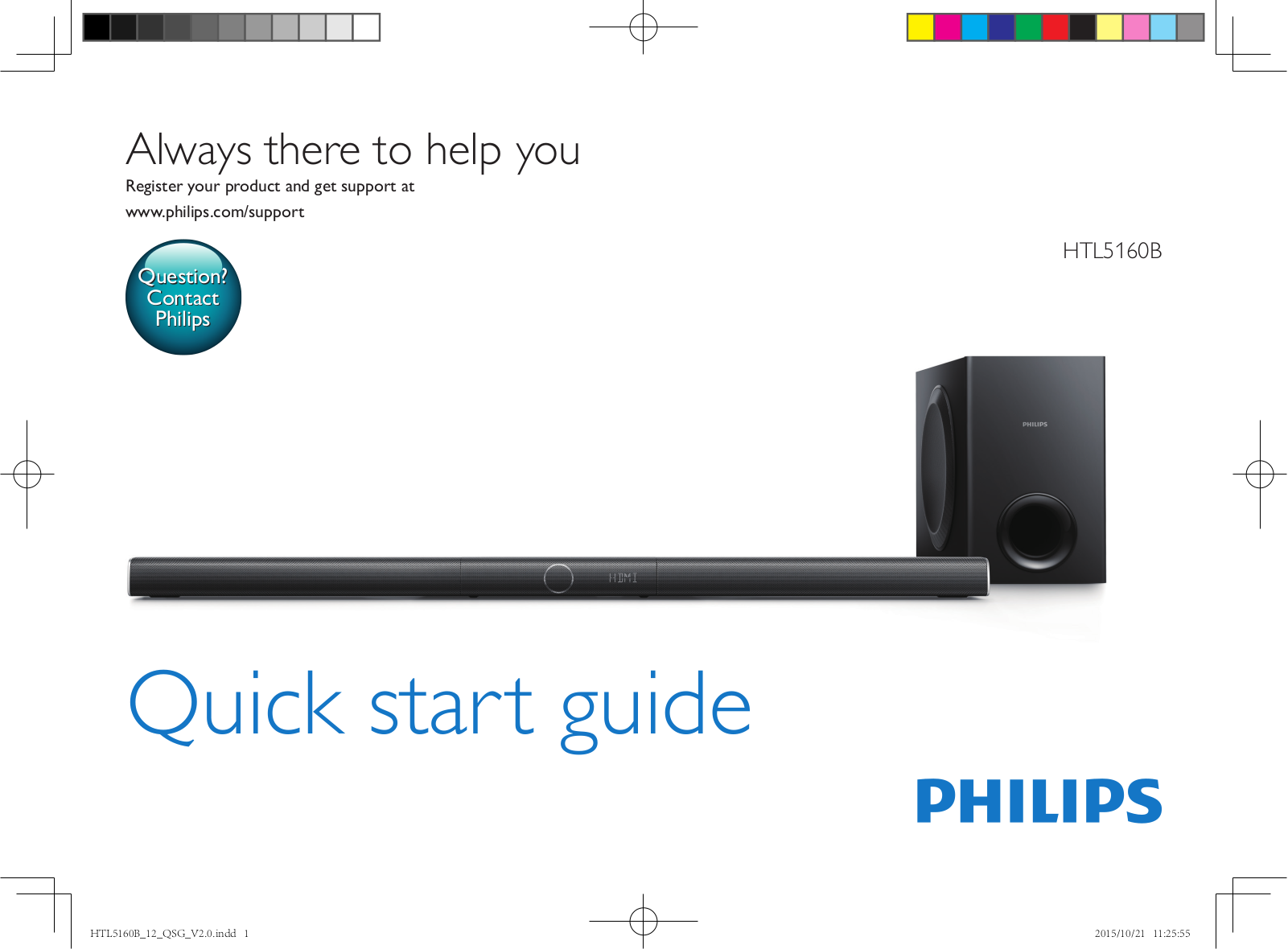 Philips HTL5160B User Manual