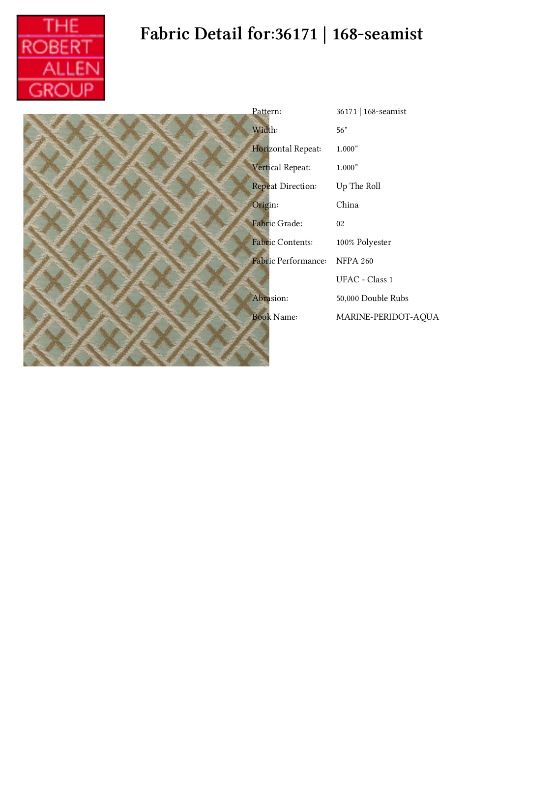Duralee CRAL4292 Specifications - ManualMachine.com