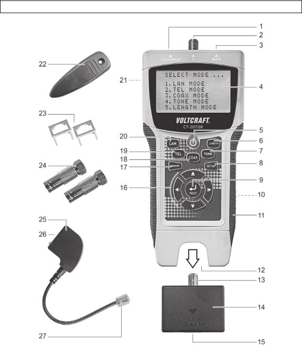 VOLTCRAFT CT-20TDR User guide