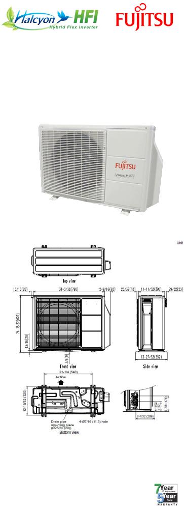 Fujitsu AOU18RLFC, AUU18RLF User Manual