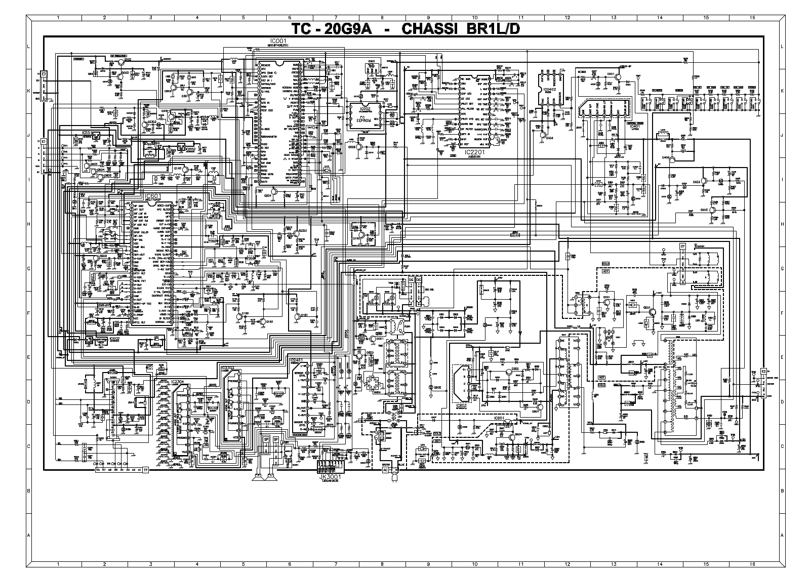 Panasonic BR1L D Schematic