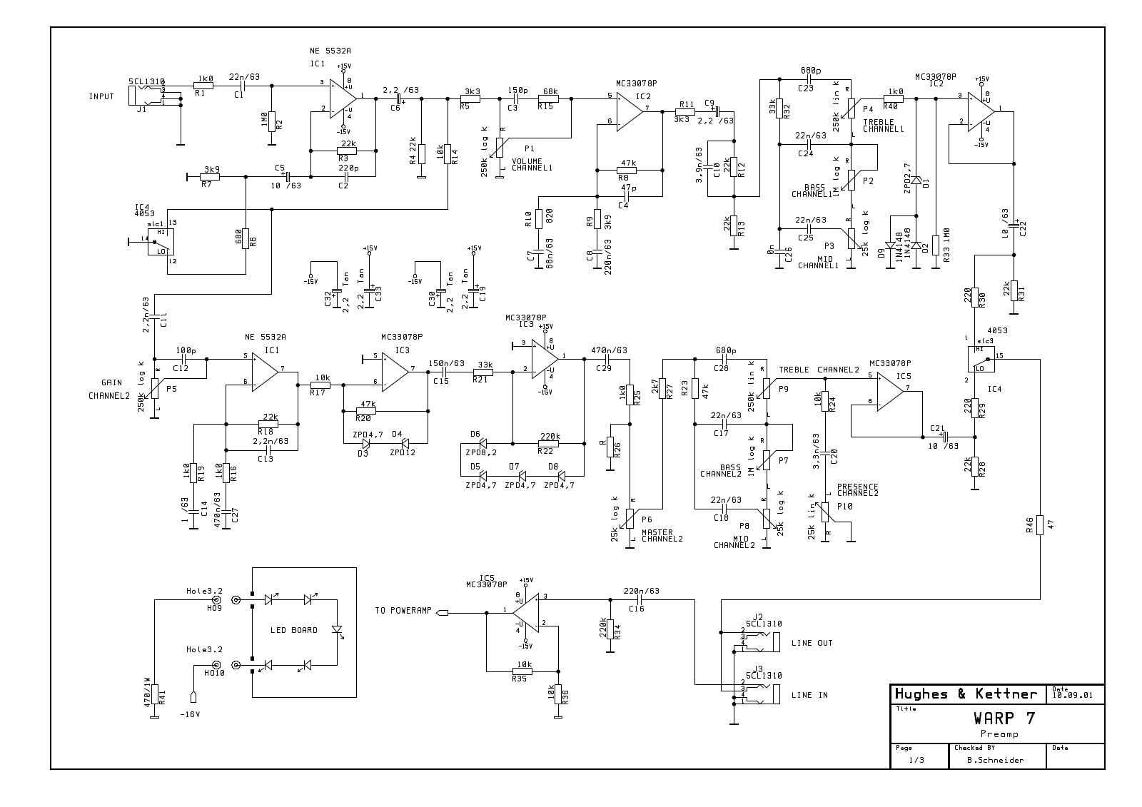 HK warp 7 schematic