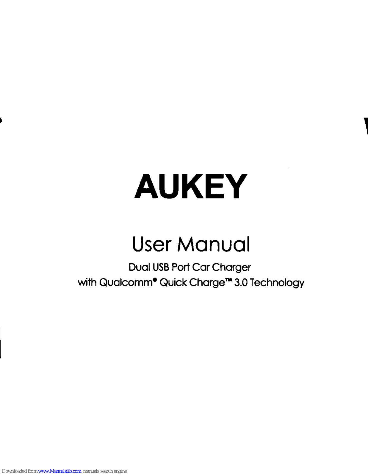 Aukey CC-T8 User Manual