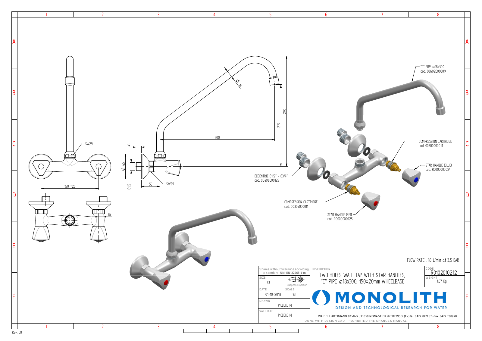 Monolith R 0102010212 Drawing