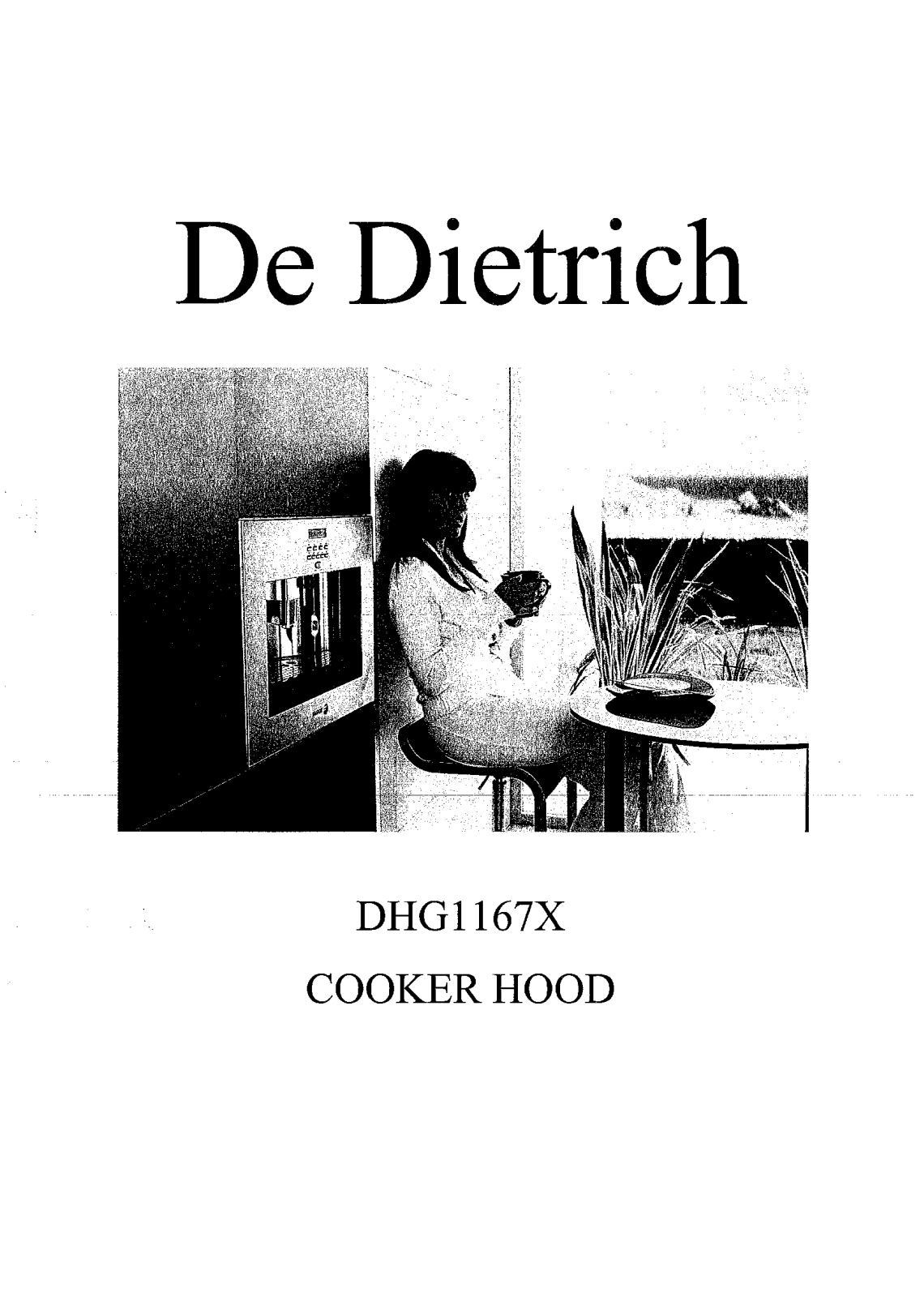 De dietrich DTI1047GC User Manual