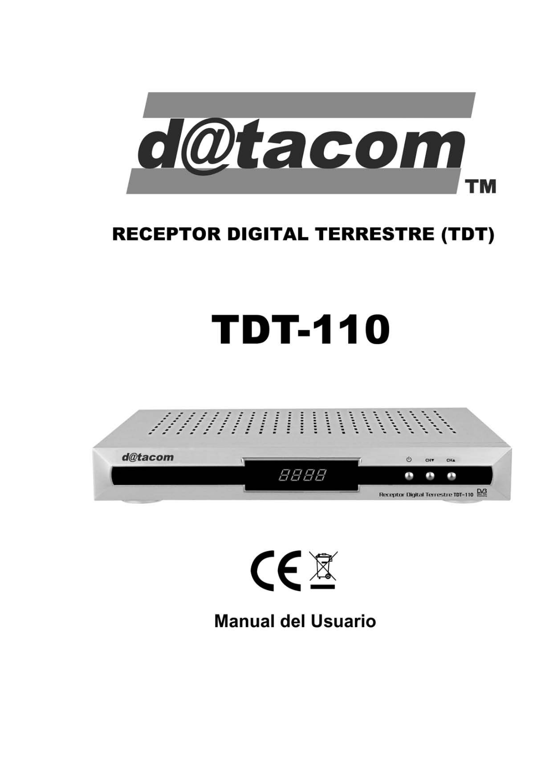 Drake Datacom TDT-110 Instruction Manual