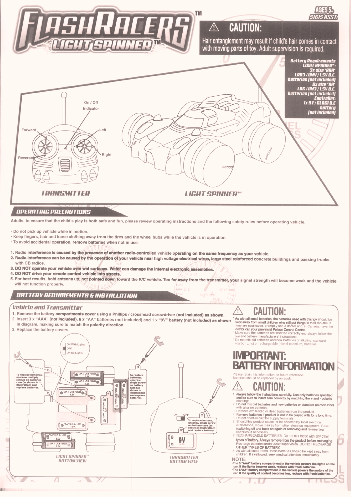 WowWee Group 51615A Users Manual