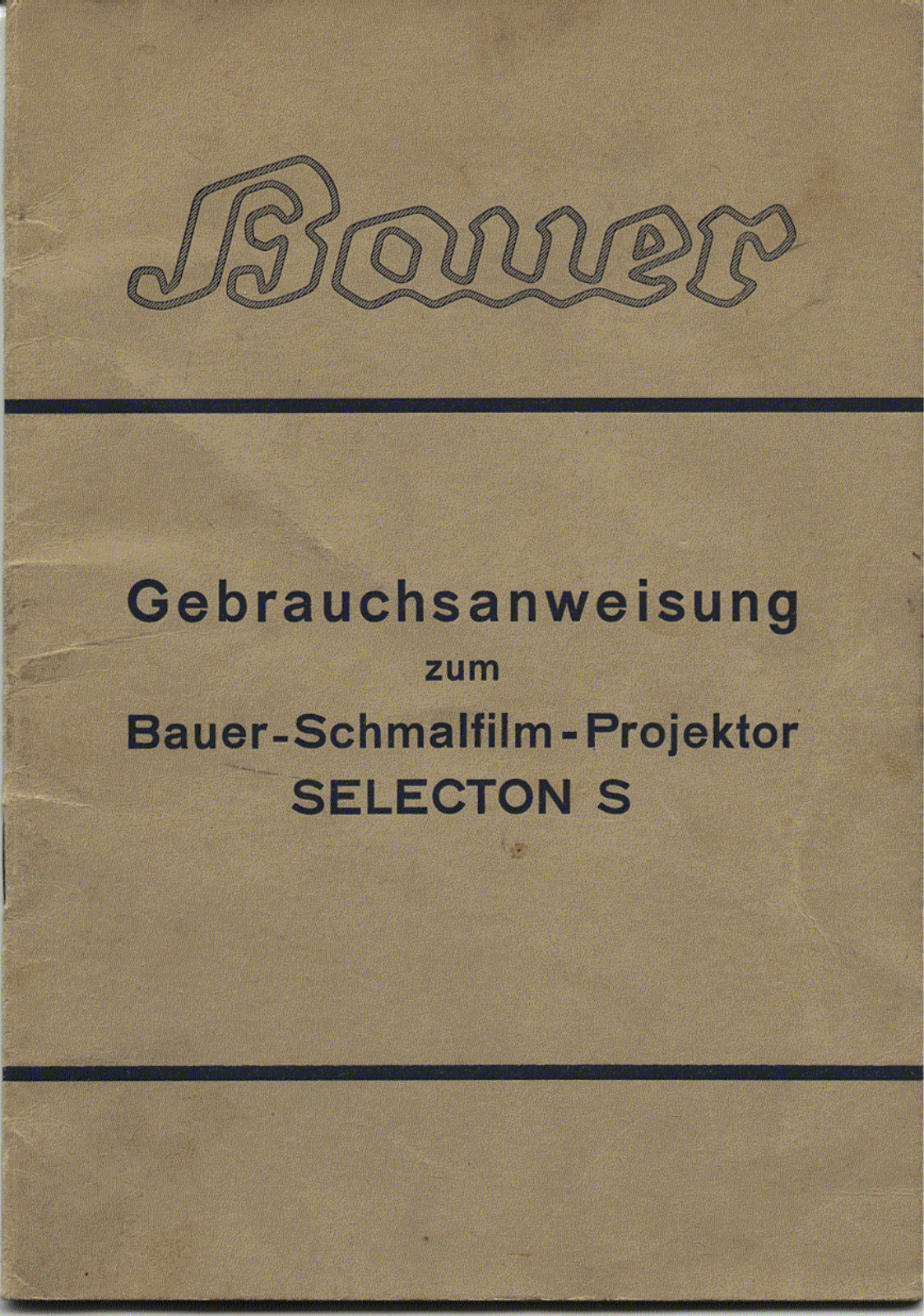 Bauer Selecton S User Manual