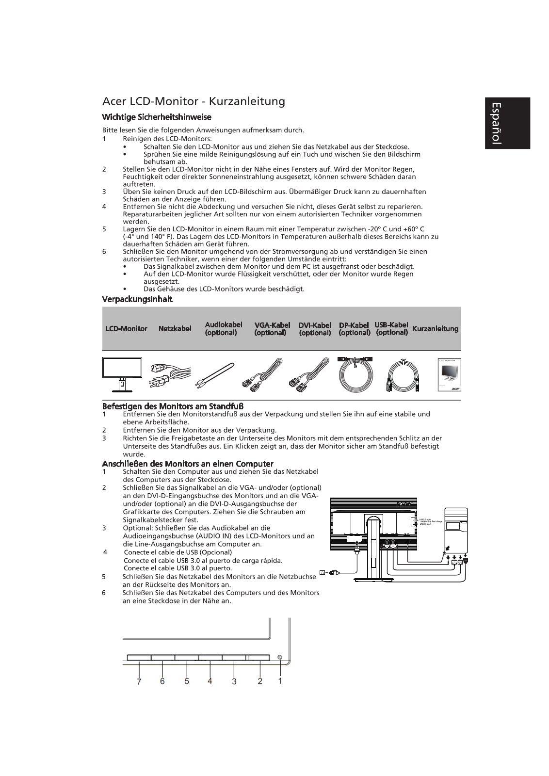 Acer B236HL User Manual