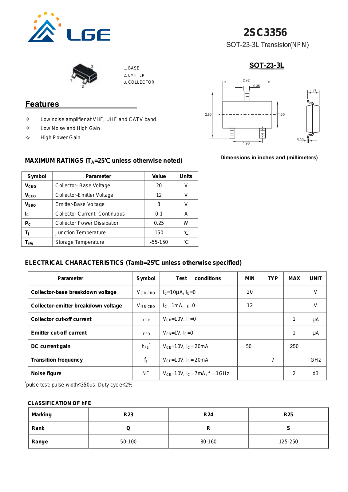 LG 2sc3356 Datasheet - ManualMachine.com