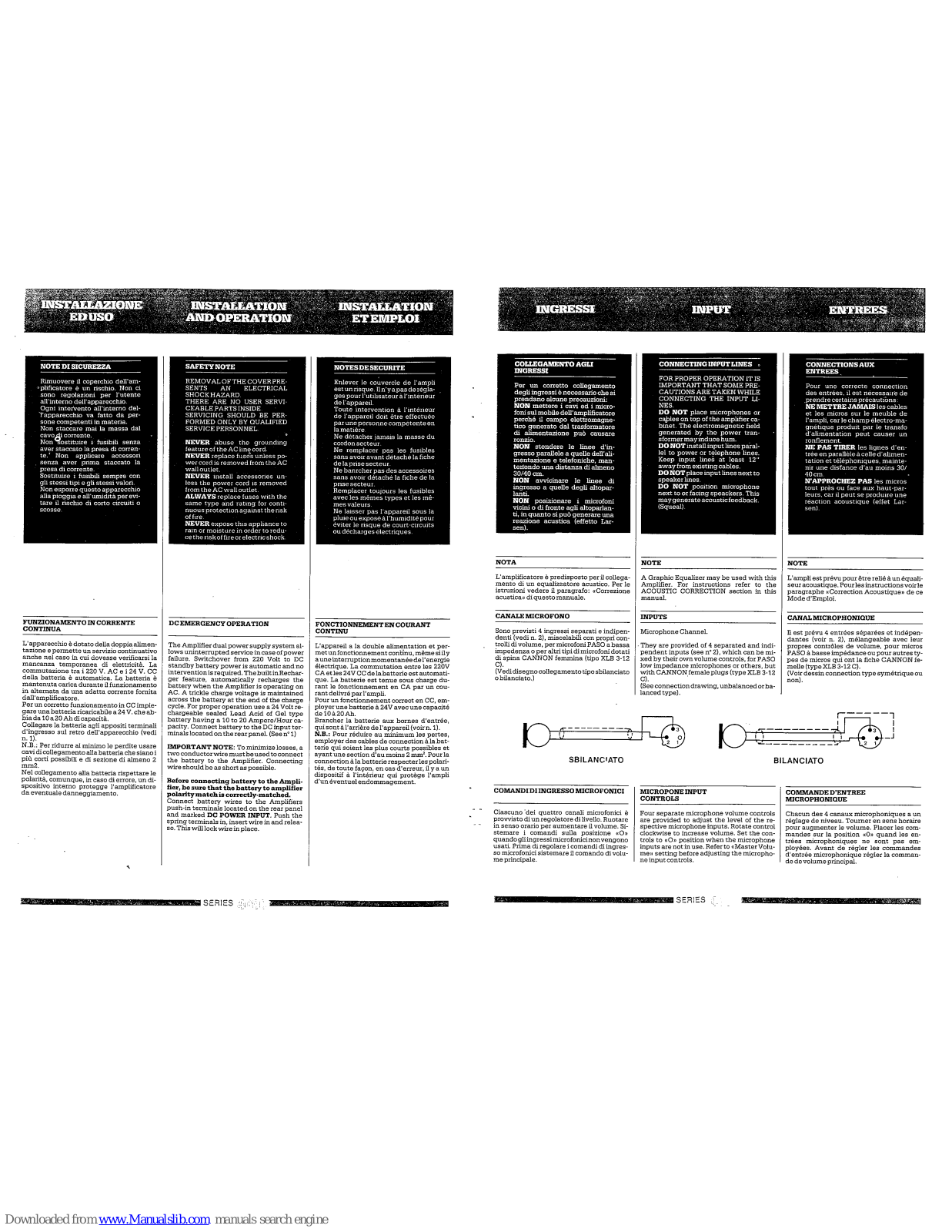 Paso P 4060 E, P4200 E, P 4120 E Operating Instructions Manual - ManualMachine.com