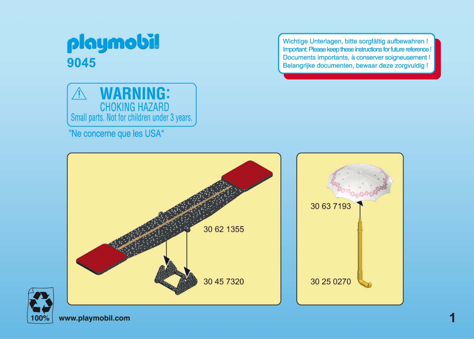 Playmobil 9045 Instructions